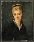 Portrait de Mademoiselle E. Guillard par son père, Alfred Guillard (conservateur du Musée de Caen)