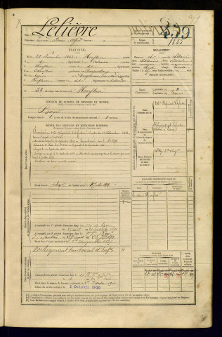 Lelièvre, Eugène Adrien Alfred