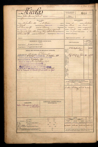 Nicolas, Jules Maurice Gabriel