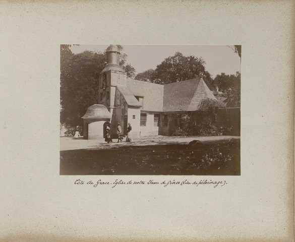 (33-35) Equemauville : omnibus, Côte de Grâce, chapelle