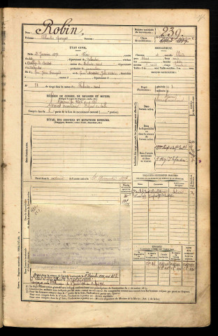 Robin, Charles Georges