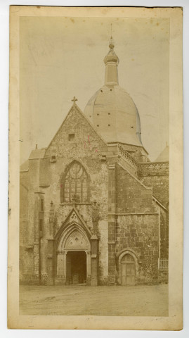 15 - Eglise de Saint-Sever [façade principale] cliché de la collection des monuments historiques