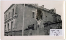 Destructions de la maison des parents de Jean Beaufils, rue de l'Académie à Caen (photos n°26 à 28)