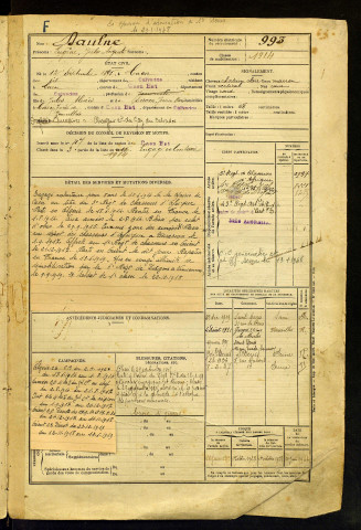 Daulne, Eugène Jules Auguste