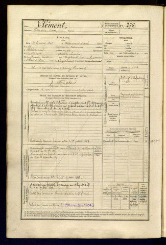 Clément, Romain Victor