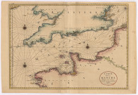Carte de la Manche. Nicolas Sanson fils