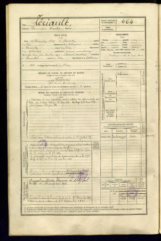 Tériault, Dominique Charles