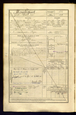 Monfiquet, Gaston Auguste