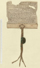 Charte scellée de Richard Coeur-de-Lion