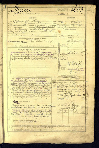 Marie, Gabriel Renée Maurice