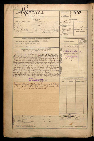 Leproux, Maurice Ernest Fernand