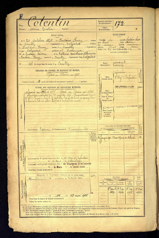 Cotentin, Adrien Gaston