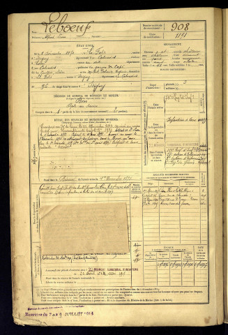 Leboeuf, Alfred Léon