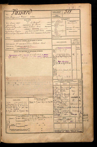 Vassard, Raymond Désiré