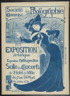 Exposition de la Société Caennaise de Photographie (salle des concerts de l'Hôtel-de-Ville de Caen, mars 1901), par Géo Lefèvre.
