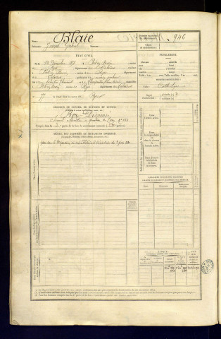 Blaie, Joseph Gabriel