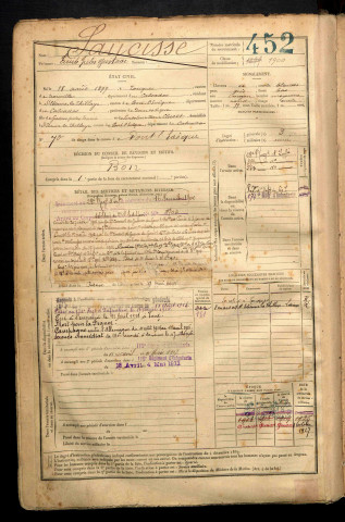 Saucisse, Emile Jules Gustave