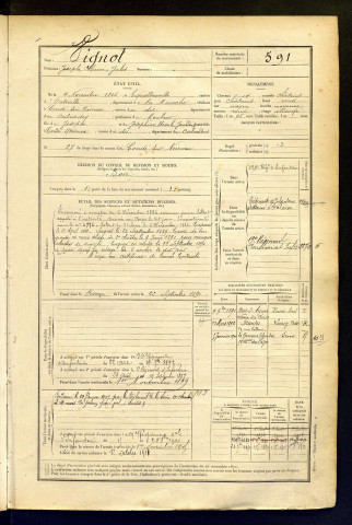 Vignot, Joseph Henri Jules