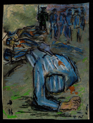 La mort (dessins n°155 à 167).