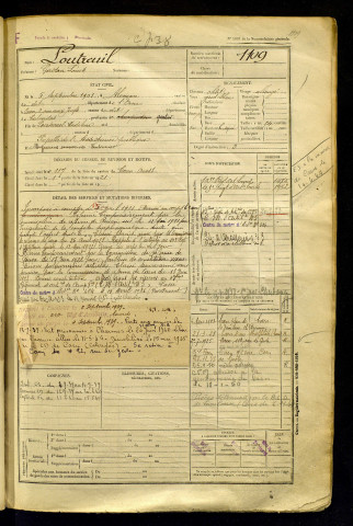 Loutreuil, Gaston Louis