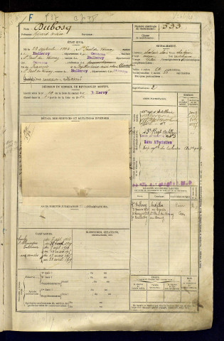 Dubosq, Gérard Arsène