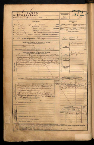 Lafosse, Charles Georges Alphonse