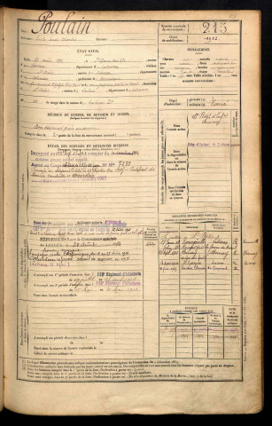 Poulain, Emile Louis Charles