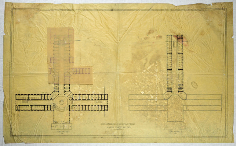 Plan des 2e et 3e étages