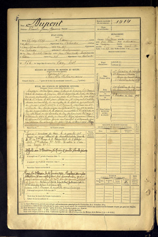 Dupont, Paul Jean Maurice