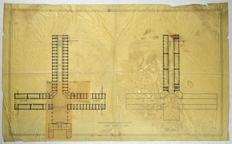 Plan des 2e et 3e étages