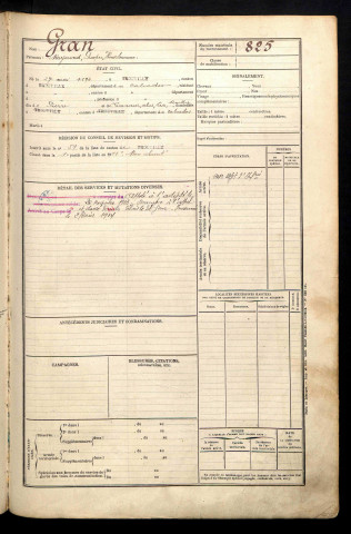 Gran, Raymond Prosper Honoré