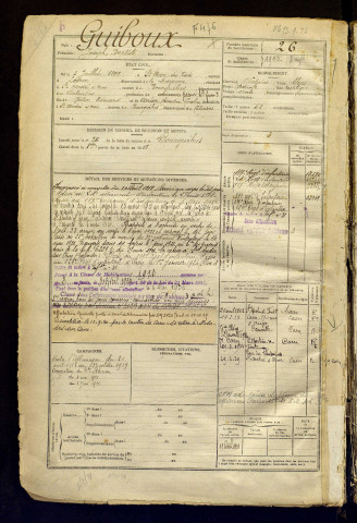 Guiboux, Joseph Baptiste