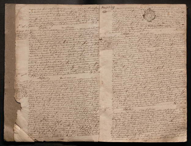 9 octobre 1780-21 octobre 1782