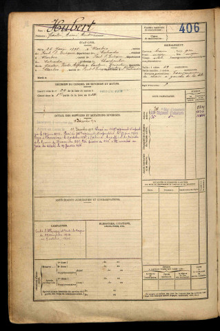 Hubert, Gaston Aimé André