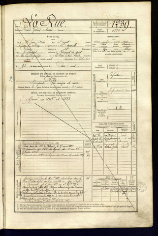 Rue, Louis Gabriel André