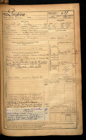 Poupion, Gustave Frédérique