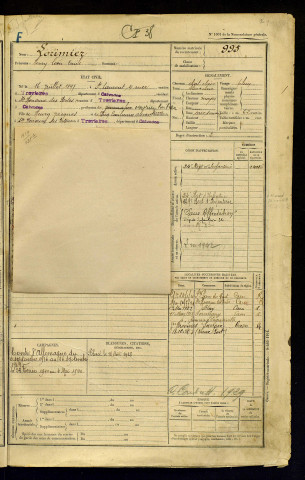 Lorimier, Henry Léon Emile