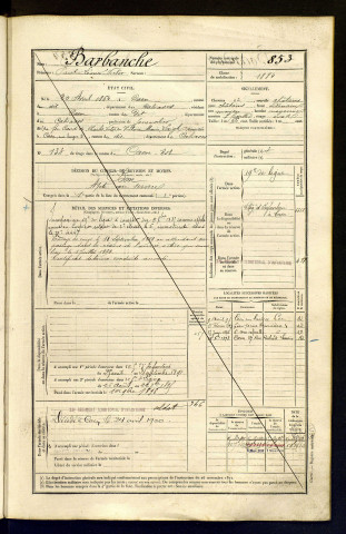 Barbanche, Paul Léonce Victor