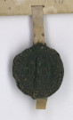 Figure 5 : Robert de Cully ou Culey. Très beau sceau figurant un aigle