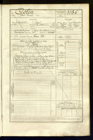 Colin, Paul François