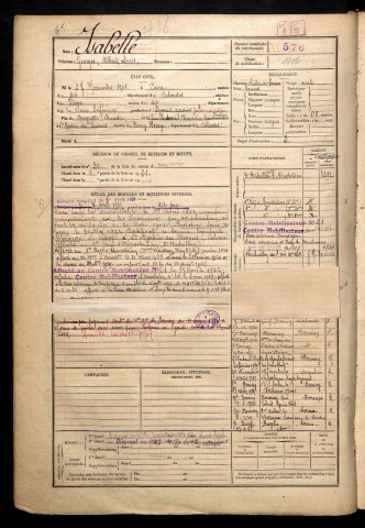 Isabelle, Georges Albert Louis