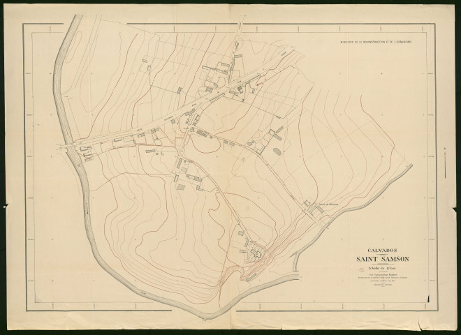 Plans topographiques de Saint-Samson