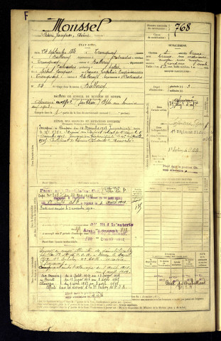 Moussel, Désiré Jacques Aimé