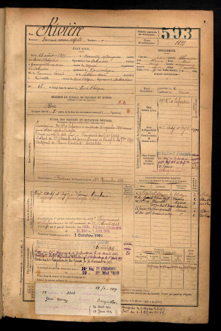 Rivière, François Adrien Alfred