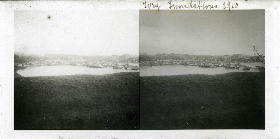 Ivry-sur-Seine : les inondations de 1910 (photos n°33 à 47 ; 50)