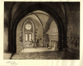 Mont-Saint-Michel, abbaye : salle de Gardes.