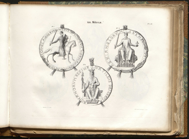 Atlas des sceaux des chartes et actes anglo-normands des archives du Calvados