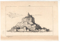 Deux vues du Mont-Saint-Michel, par J.F. Boisselat