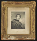 Portrait d'un maréchal, avec mention "donné par le maréchal ... à Langlois", par Grevedon et Gérard