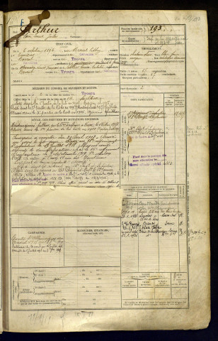 Arthur, Léon Louis Jules